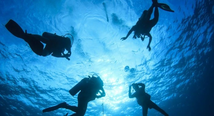 Diving