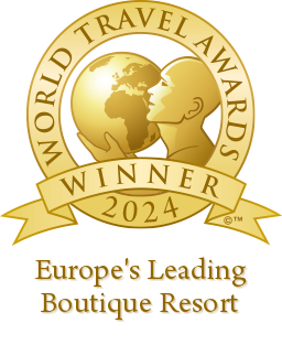 Awarded as “Europe’s Leading Boutique Resort 2024” in the World Travel Awards